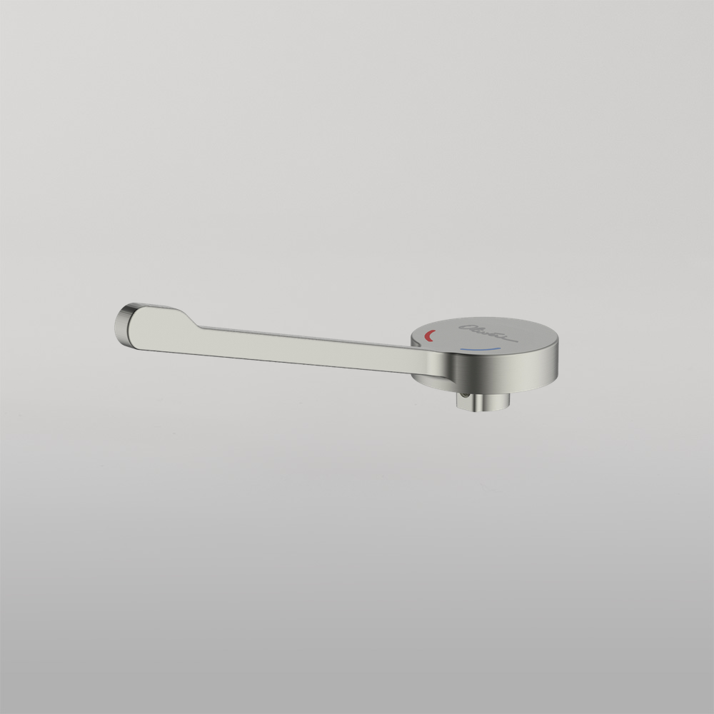 Venice Care Handle Pin Lever For Wall Mixers Brushed Nickel