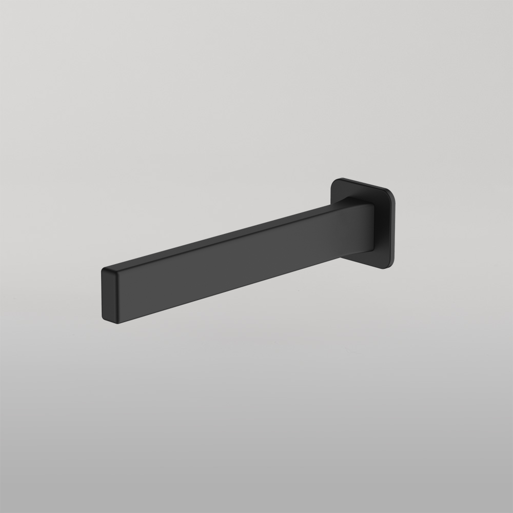 Stockholm Wall Spout Matte Black