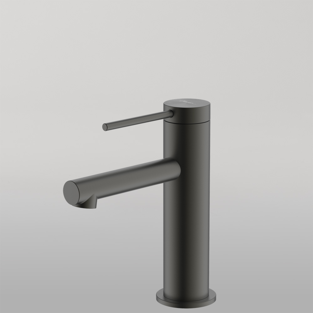 Venice Straight Basin Mixer Gunmetal