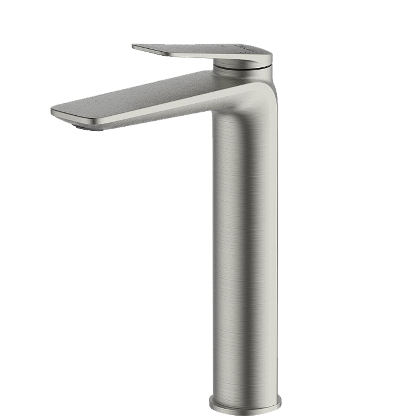 Paris Tower Basin Mixer Brushed Nickel