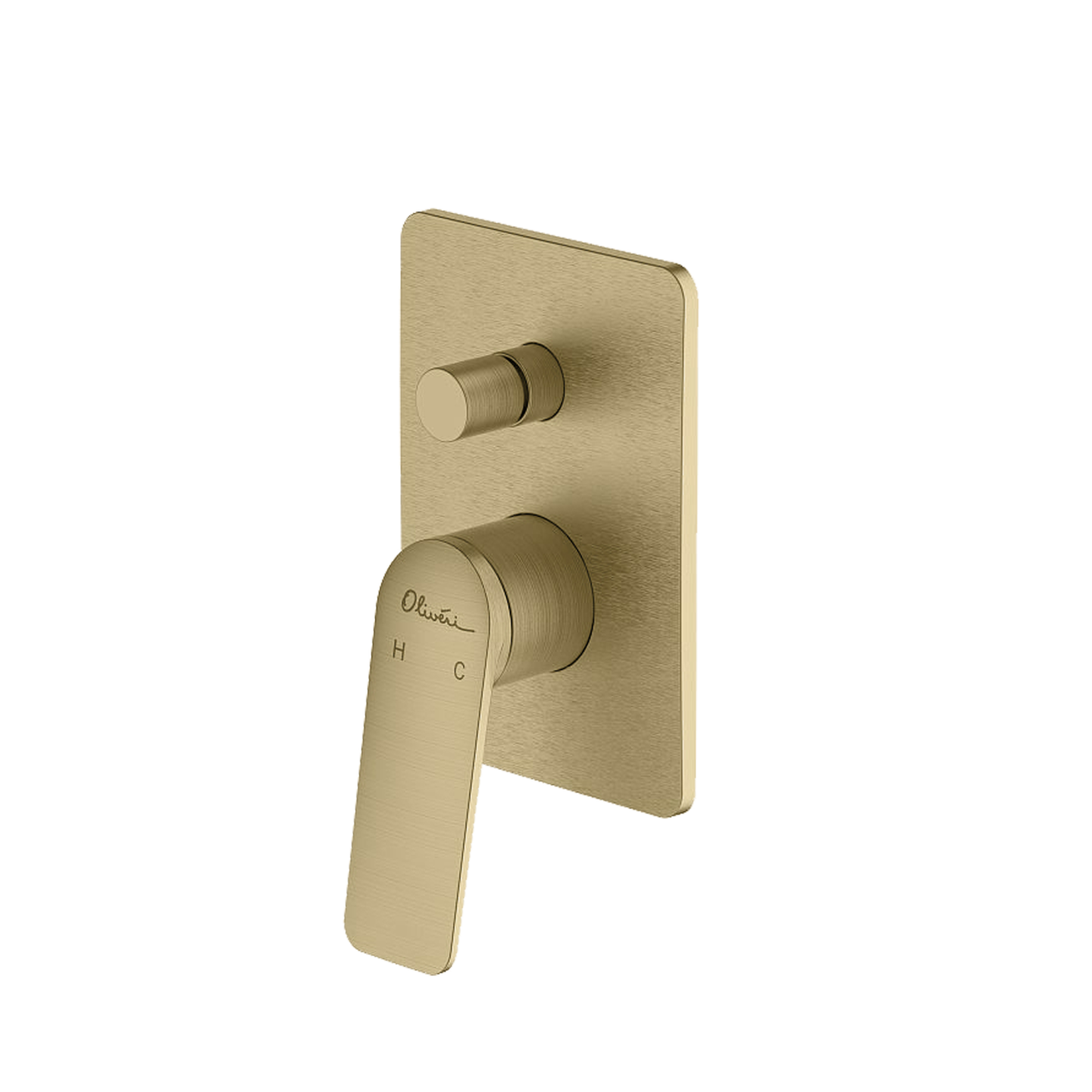 Paris Wall Mixer With Diverter Classic Gold