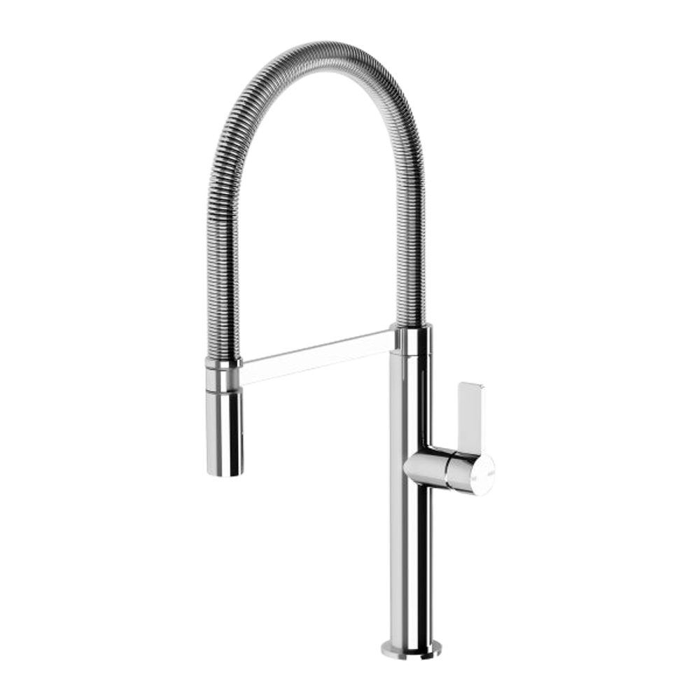 Prize Flexible Coil Sink Mixer 220mm Chrome