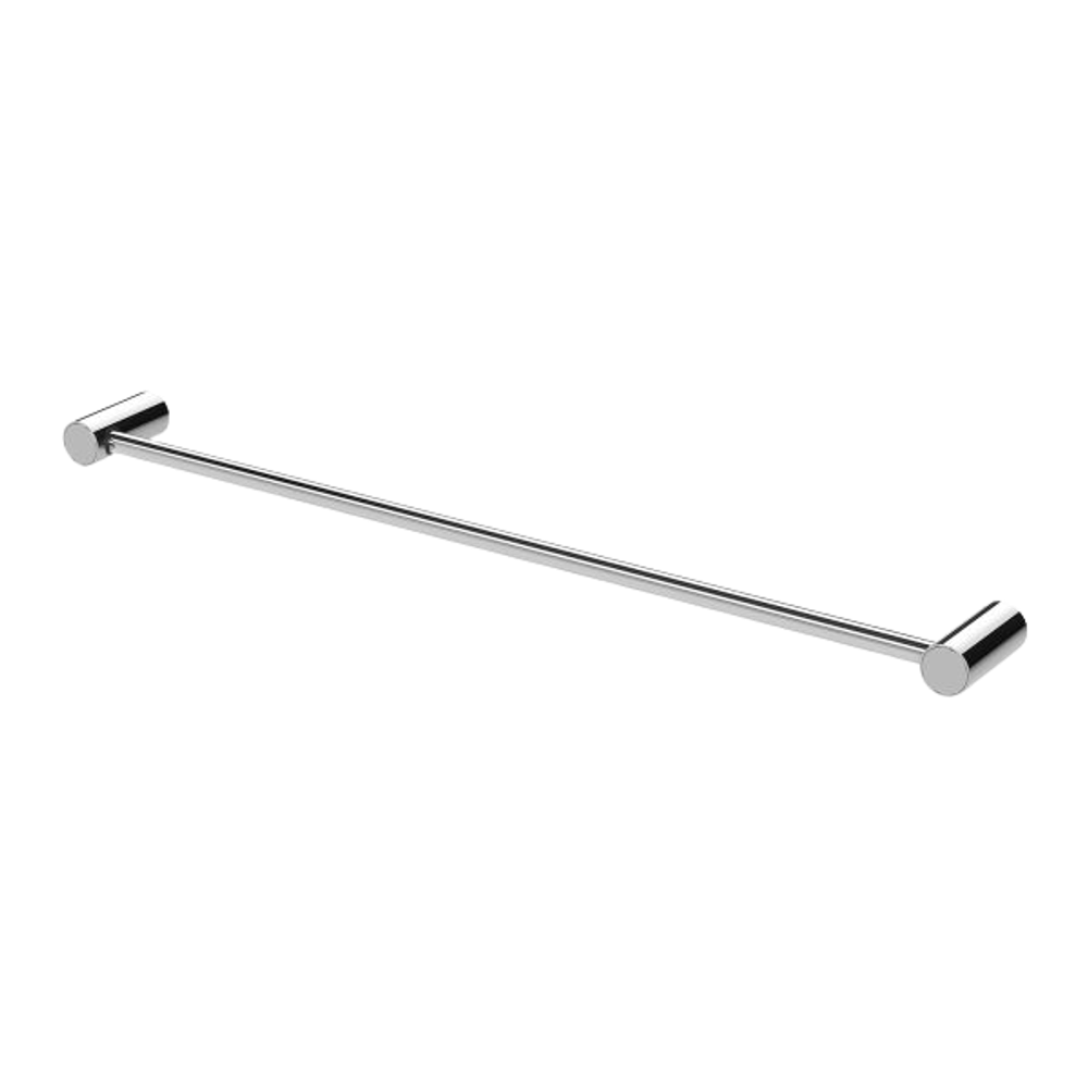 Vivid Slimline Single Towel Rail 600mm Chrome