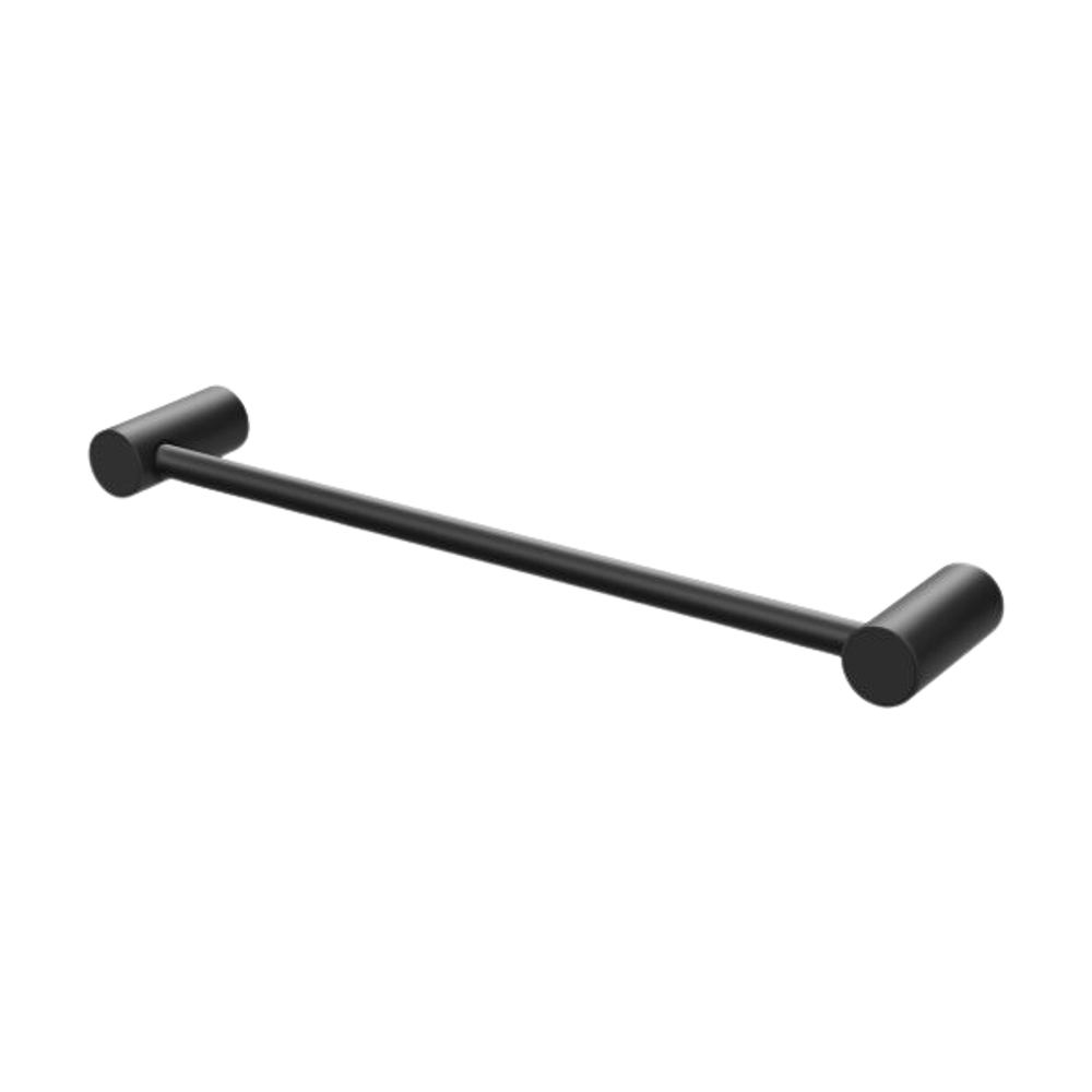 Vivid Slimline Hand Towel Rail 350mm Matte Black