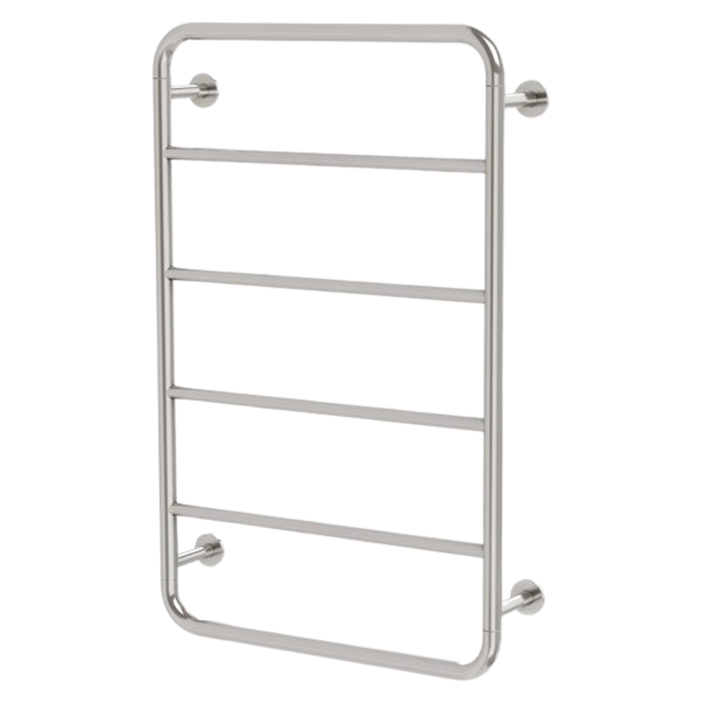 Vivid Slimline Towel Ladder 800 X 500mm Brushed Nickel