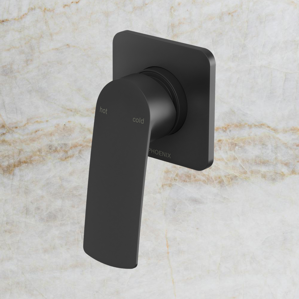 Mekko SwitchMix Shower / Wall Mixer Fit-Off Kit Matte Black