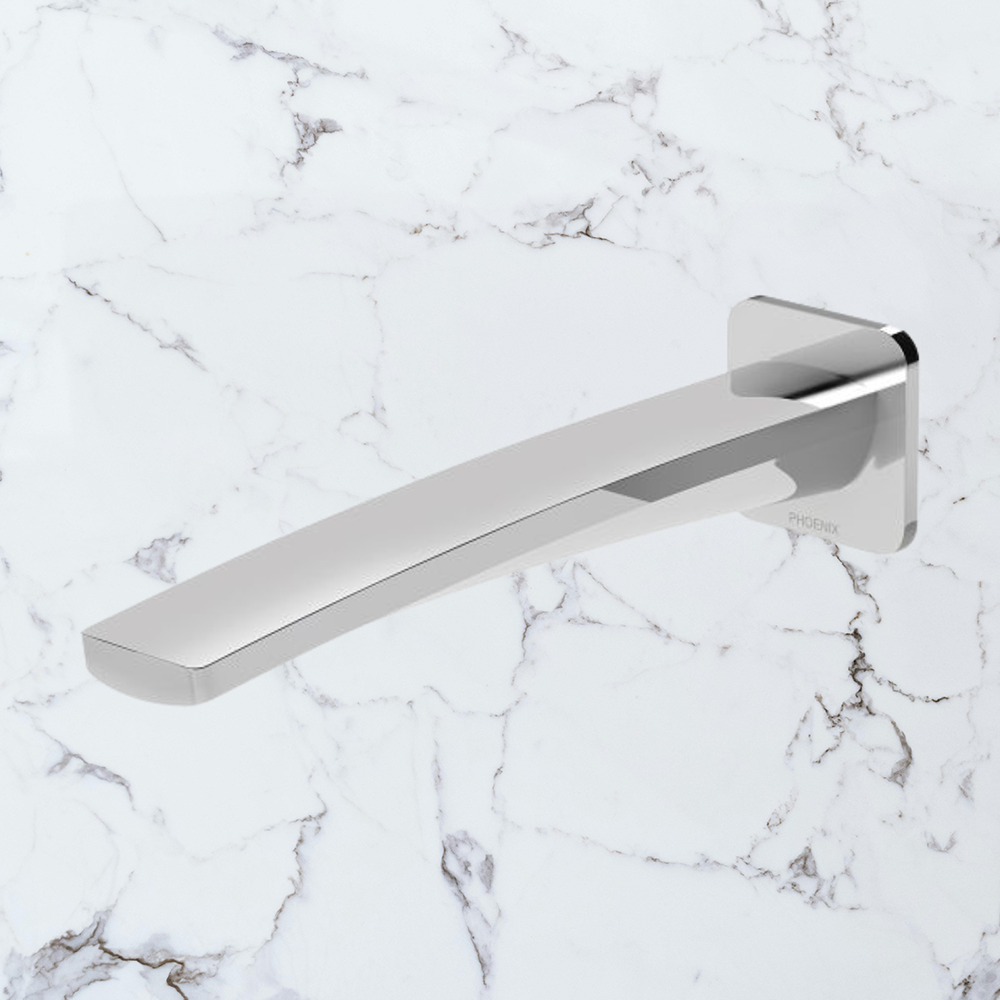 Mekko Wall Bath Outlet 200mm Lead Free Chrome