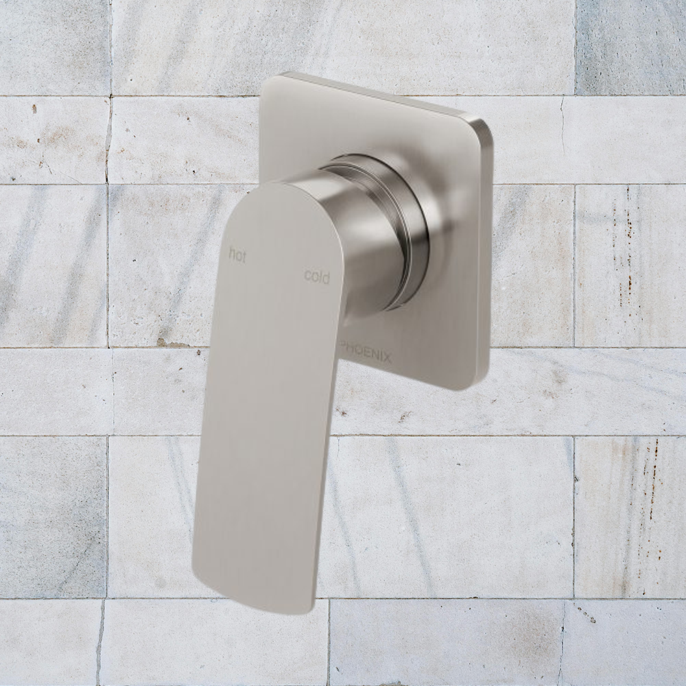 Mekko Shower / Wall Mixer Brushed Nickel