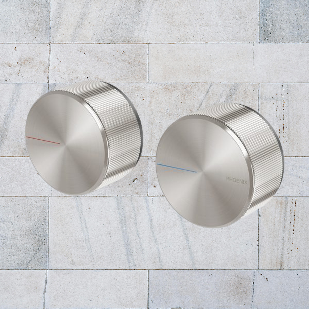 Axia Wall Top Assemblies Brushed Nickel