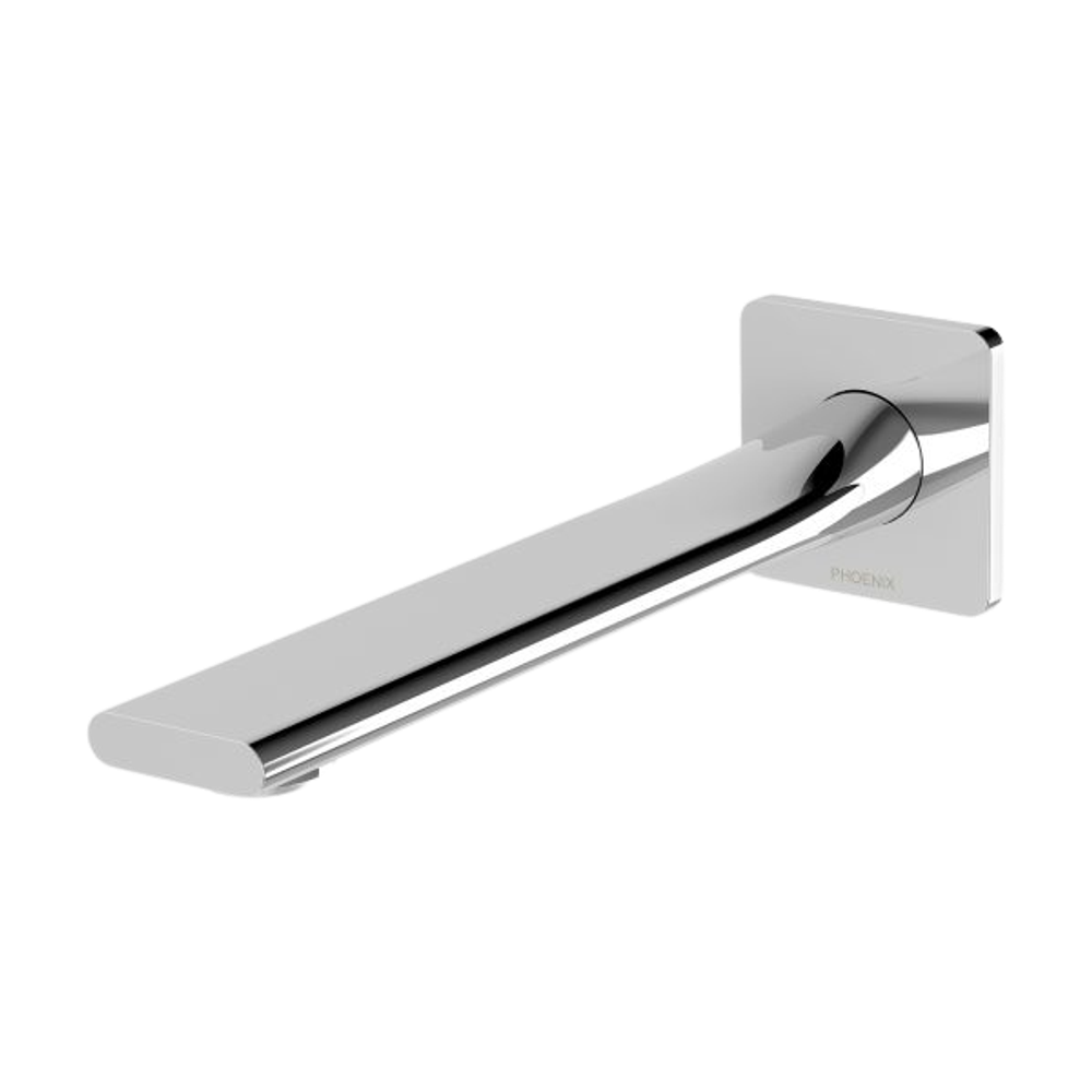 Teel Wall Basin Outlet 200mm Chrome