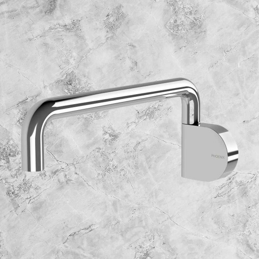 Designer Swivel Bath Outlet 230mm Round Chrome