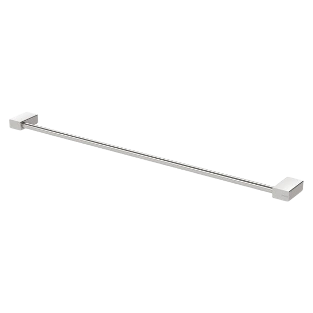 Lexi MKII Single Towel Rail 800mm  Brushed Nickel