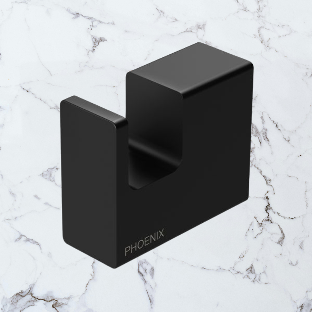 Lexi MKII Robe Hook  Matte Black