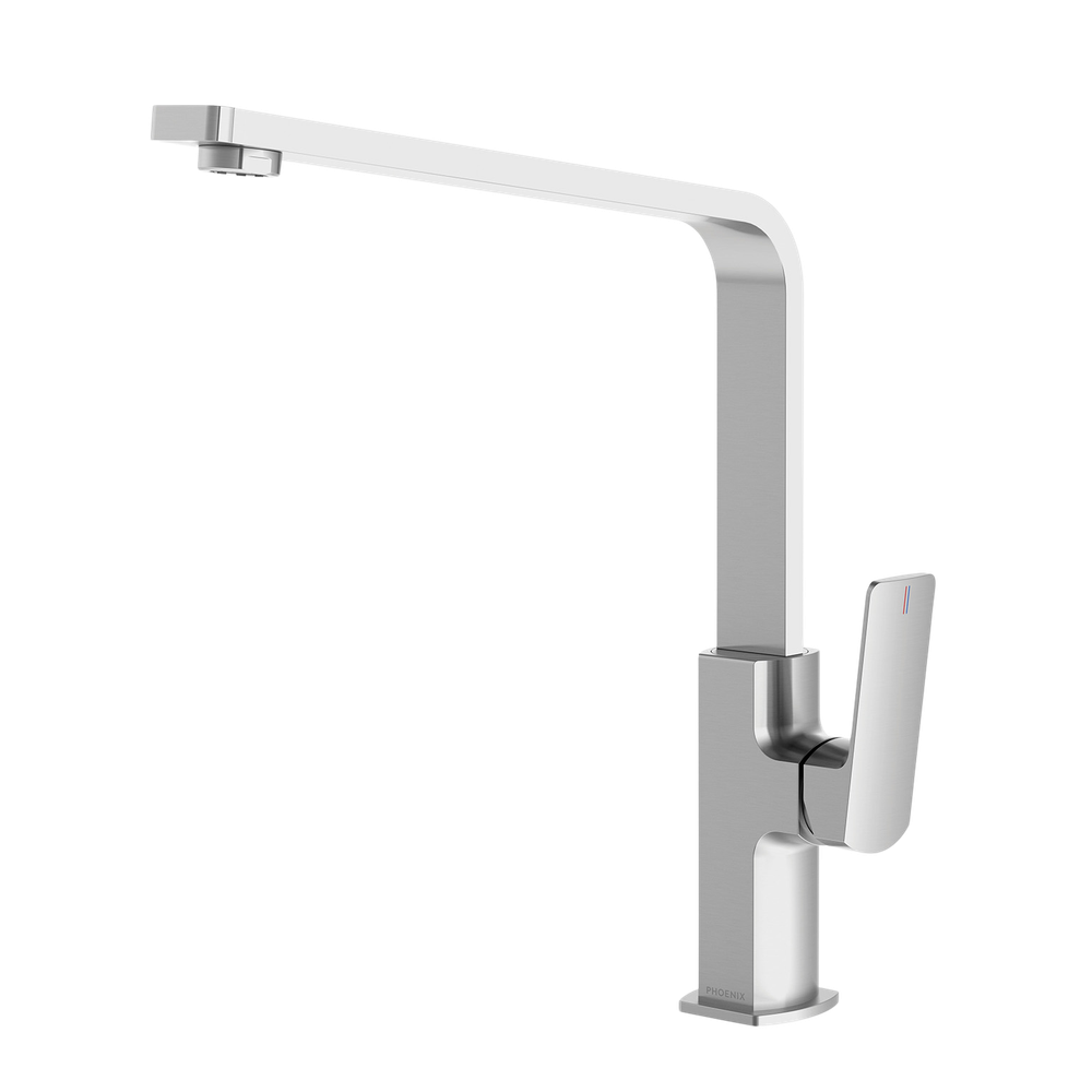 Enviro316 Sink Mixer 240mm Squareline Stainless Steel