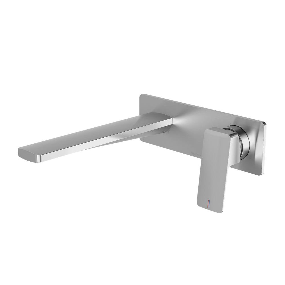 Enviro316 Wall Basin / Bath Mixer Set 200mm Stainless Steel