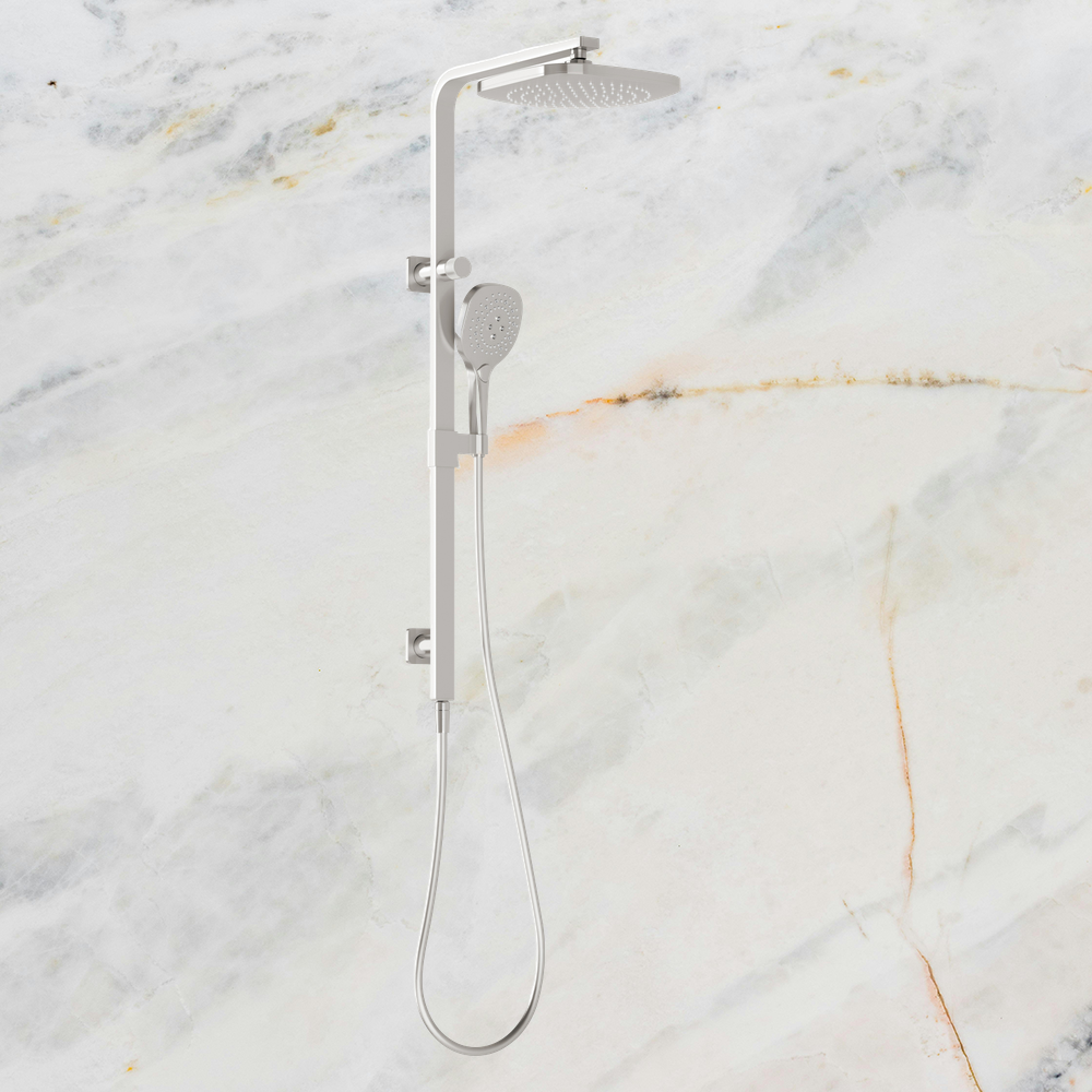 Nuage Twin Shower Brushed Nickel