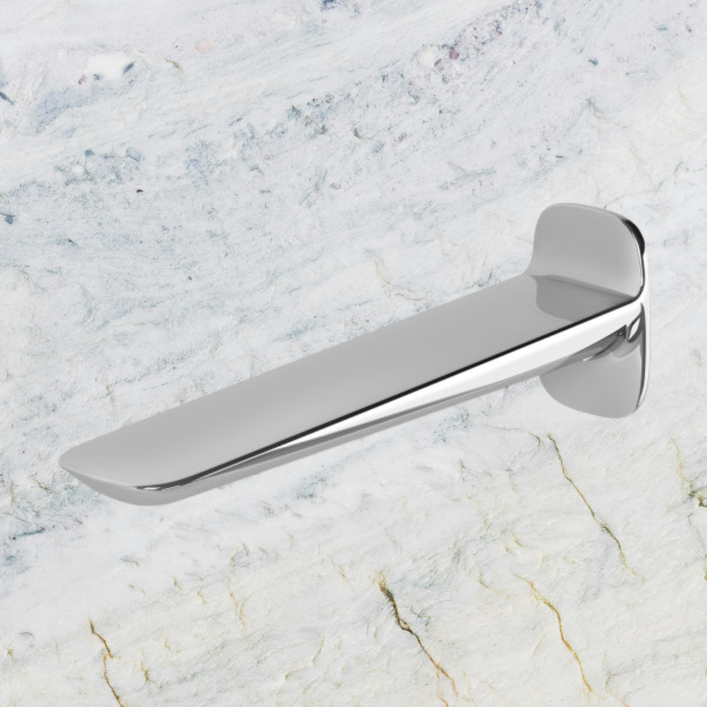 Nuage Wall Basin / Bath Outlet 200mm  Chrome