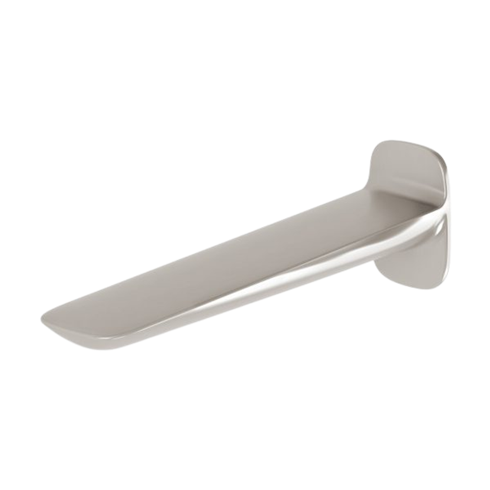 Nuage Wall Basin / Bath Outlet 200mm  Brushed Nickel