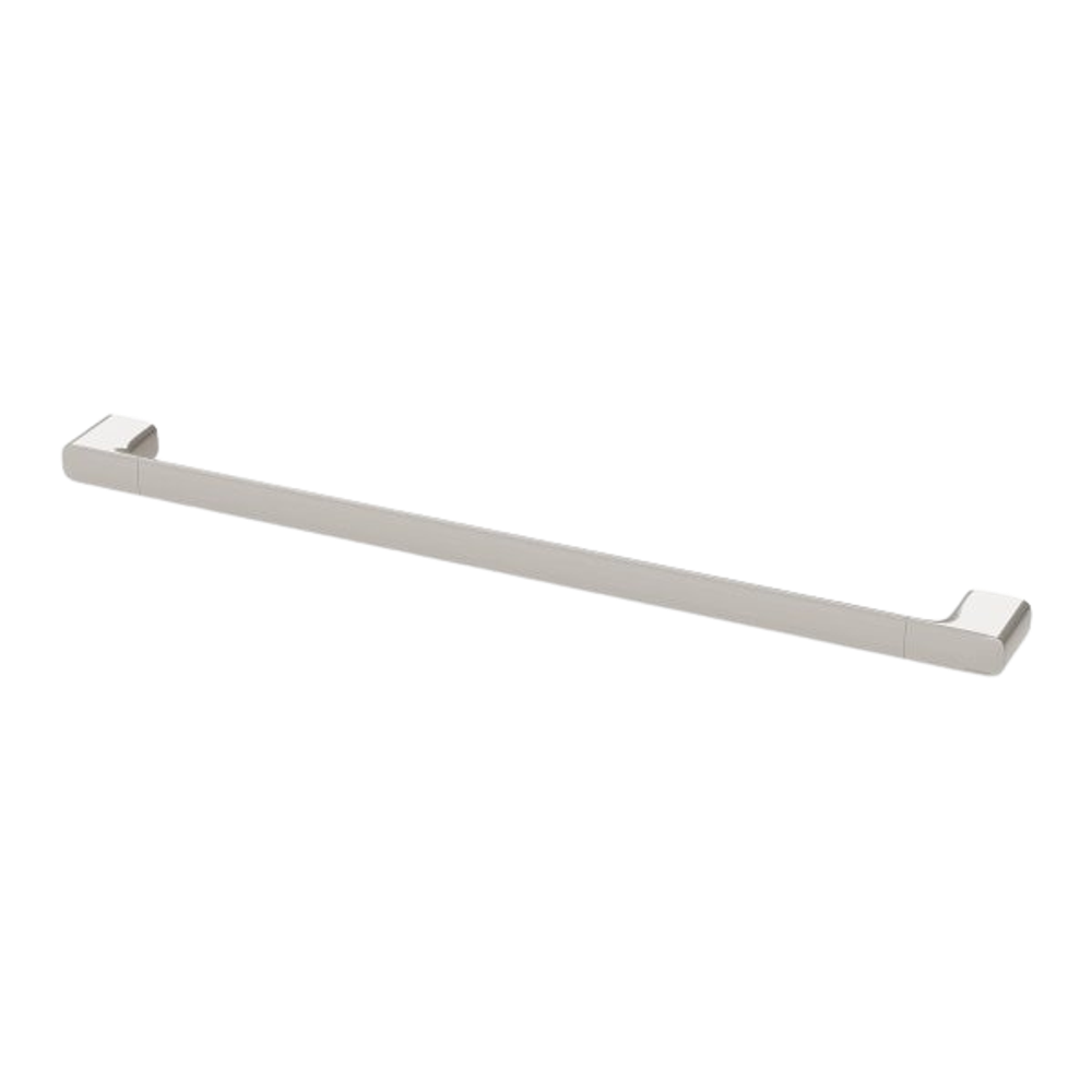 Nuage Single Towel Rail 600mm  Brushed Nickel