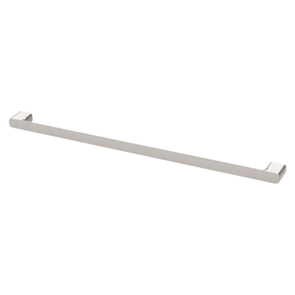 Nuage Single Towel Rail 800mm  Brushed Nickel