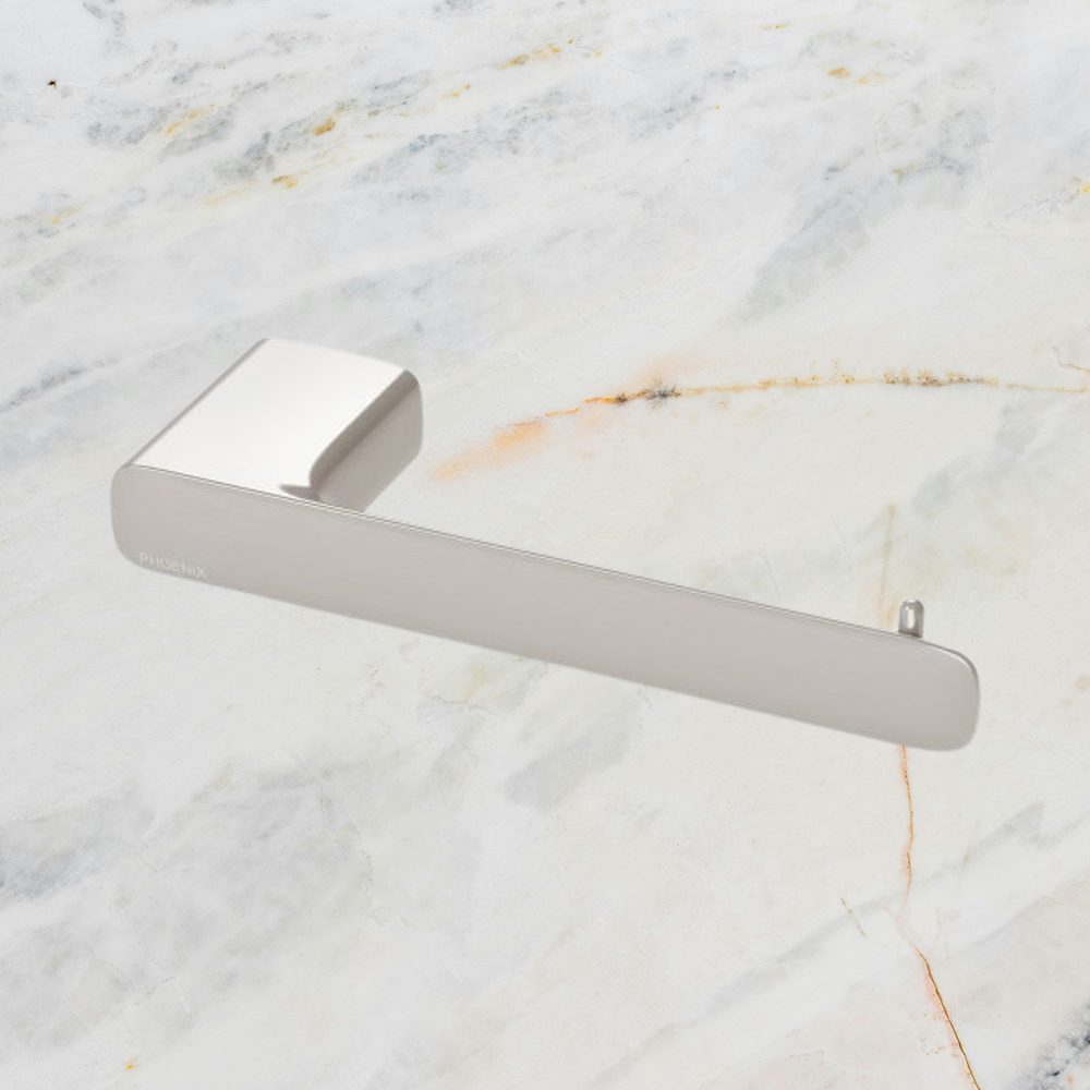 Nuage Toilet Roll Holder  Brushed Nickel