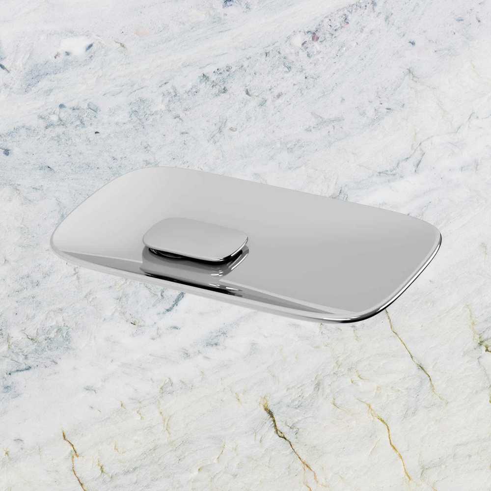 Nuage Soap Dish  Chrome