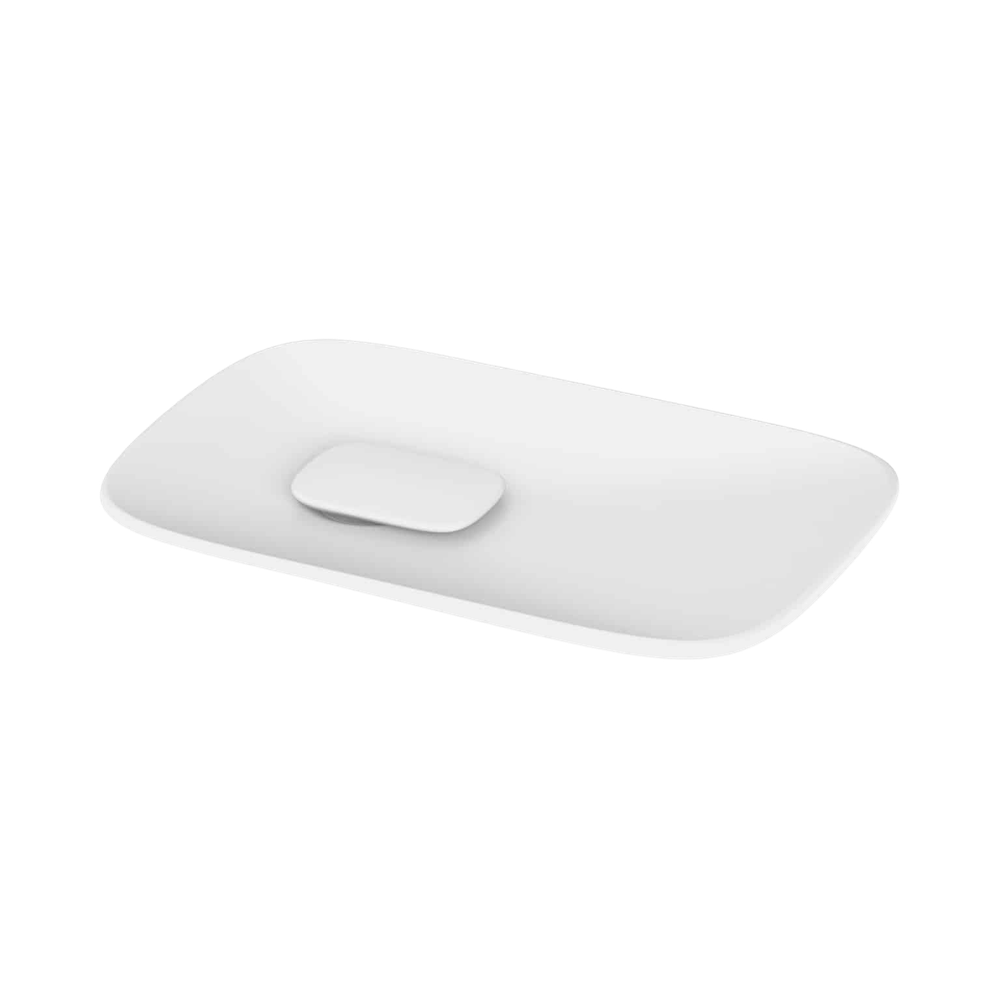 Nuage Soap Dish  Matte White