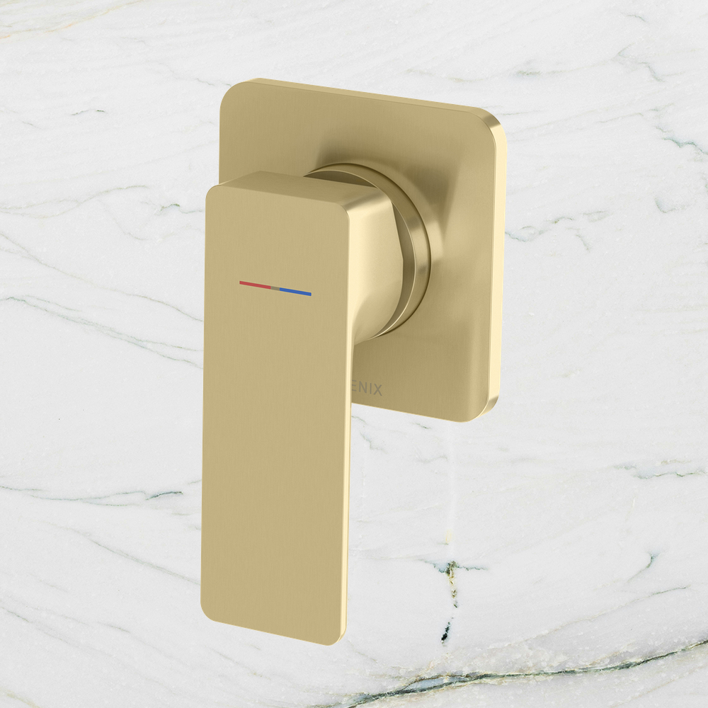 Gloss MKII SwitchMix Shower / Wall Mixer Fit-Off Kit   Brushed Gold