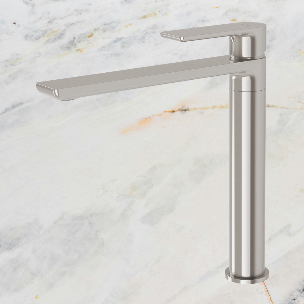 Gloss MKII Sink Mixer Brushed Nickel