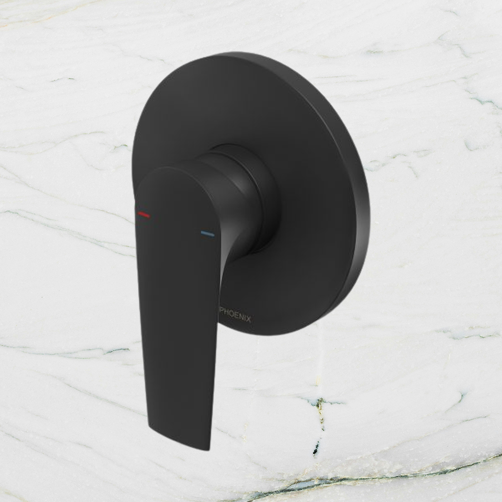 Arlo Shower / Wall Mixer Trim Kit Only Matte Black