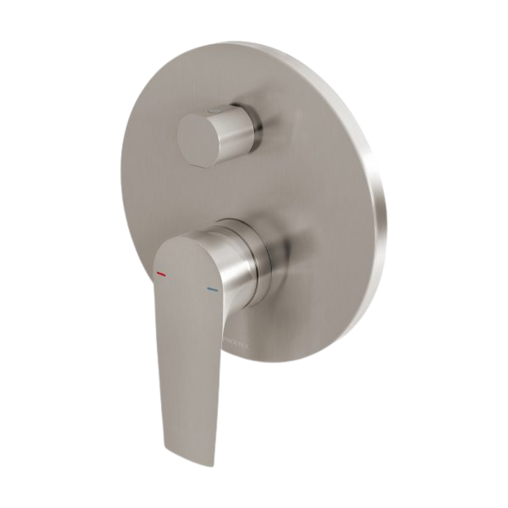 Arlo Shower / Bath Diverter Mixer Trim Kit Only Brushed Nickel