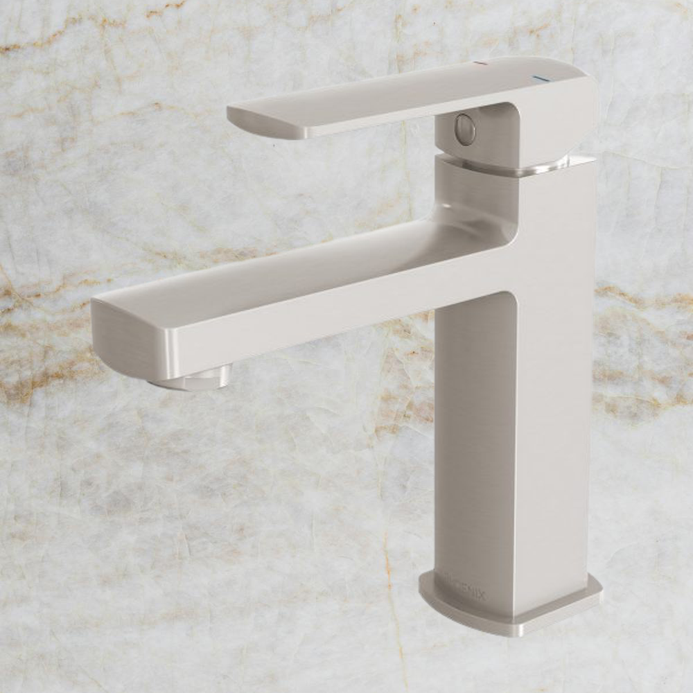 Teva Basin Mixer Brushed Nickel