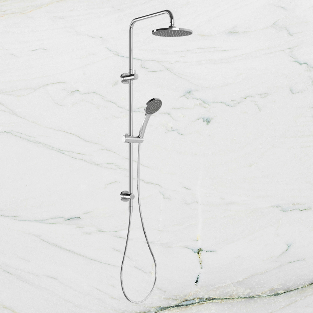 Pina Twin Shower Chrome