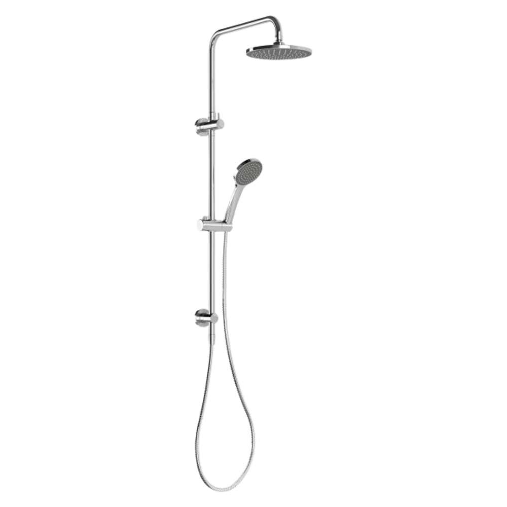 Pina Twin Shower Chrome