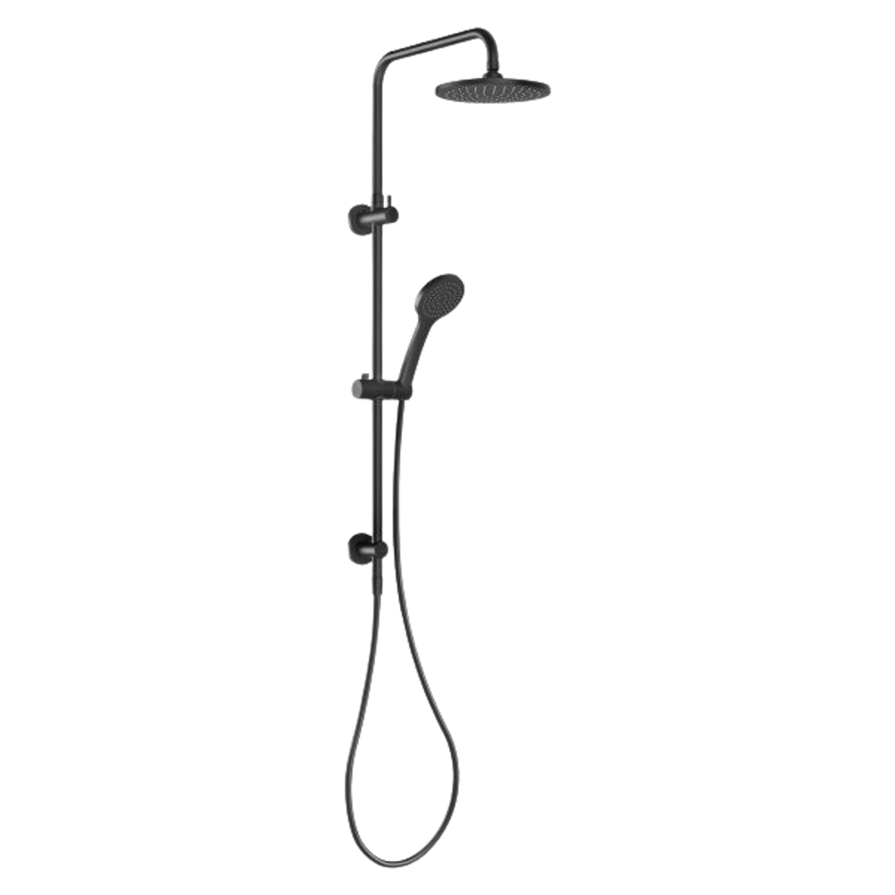 Pina Twin Shower Matte Black