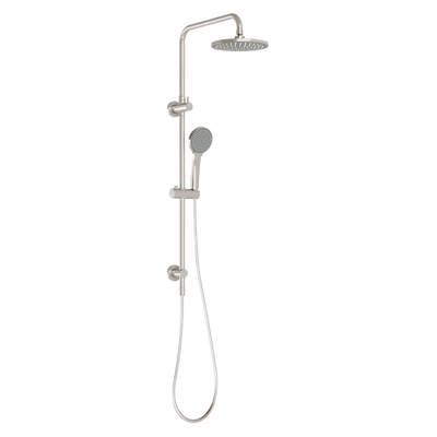 Pina Twin Shower Brushed Nickel