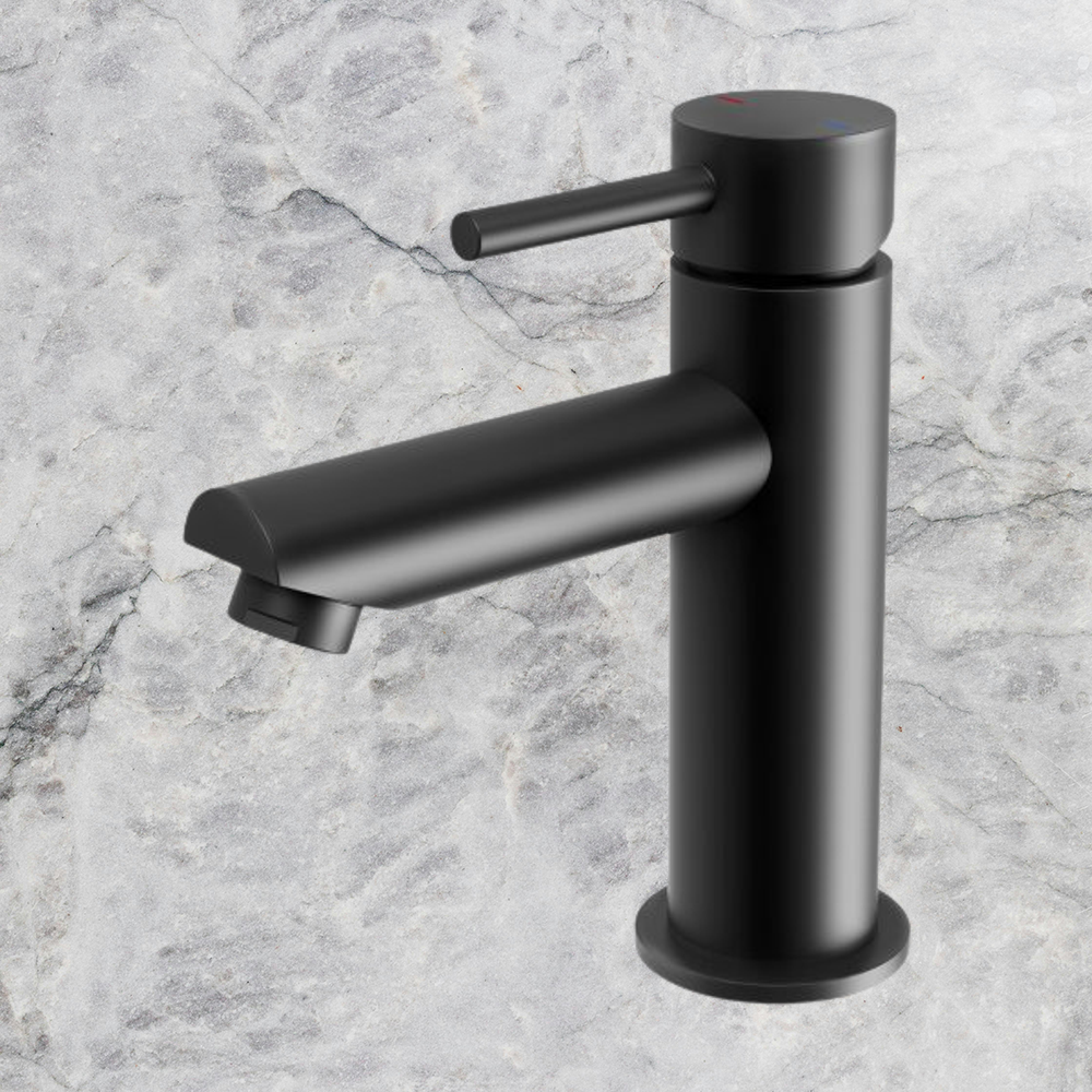 Pina Basin Mixer Lead Free 6 Star Matte Black