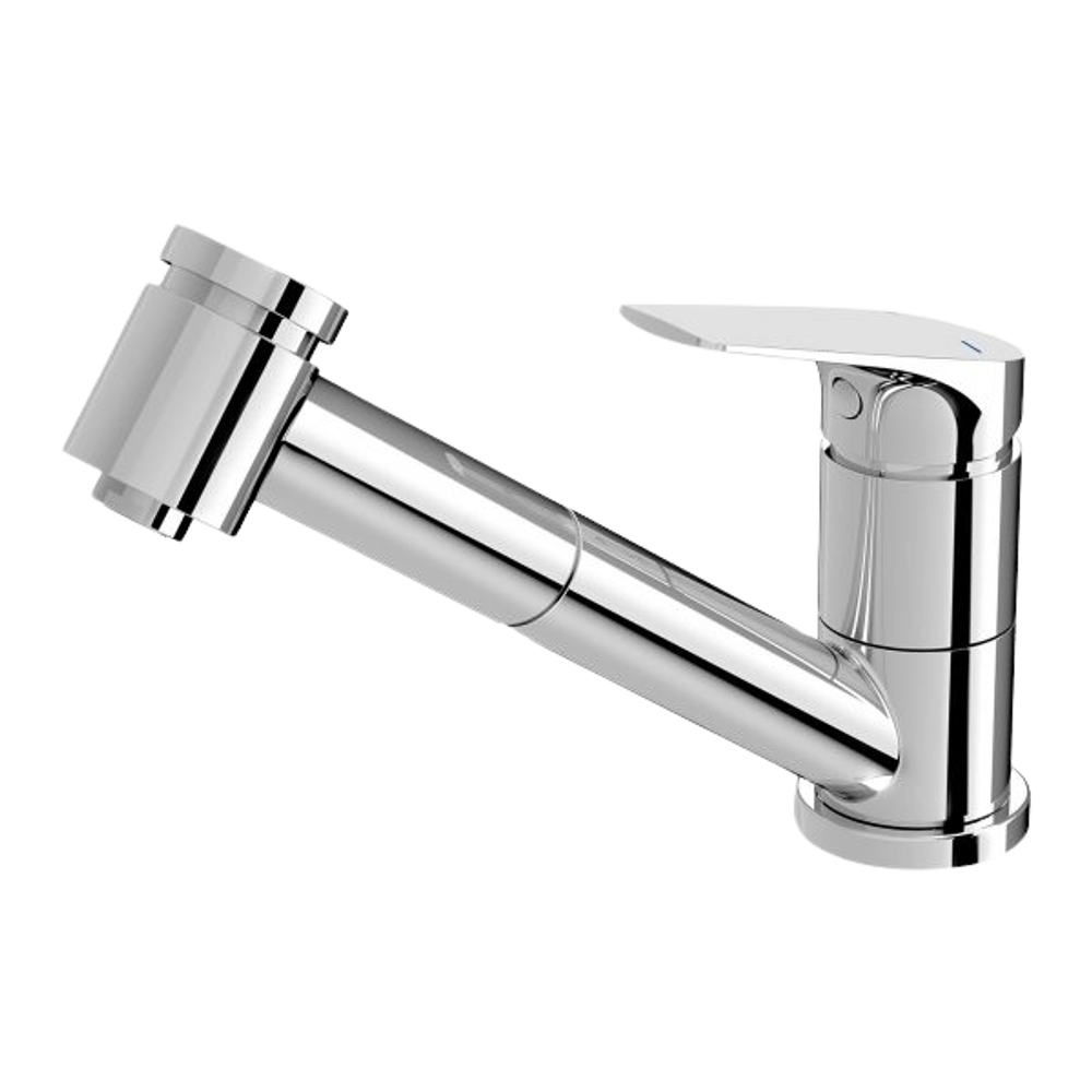 Ivy MKII Pull Out Sink Mixer with Veggie Spray Chrome