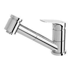 Ivy MKII Pull Out Sink Mixer with Veggie Spray Lead Free 6 Star Chrome