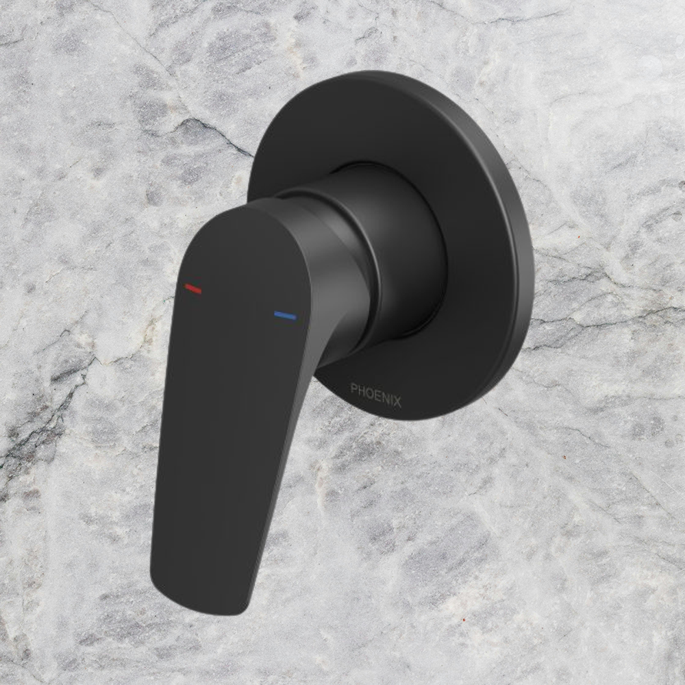 Ivy MKII Shower / Wall Mixer Trim Kit  Matte Black