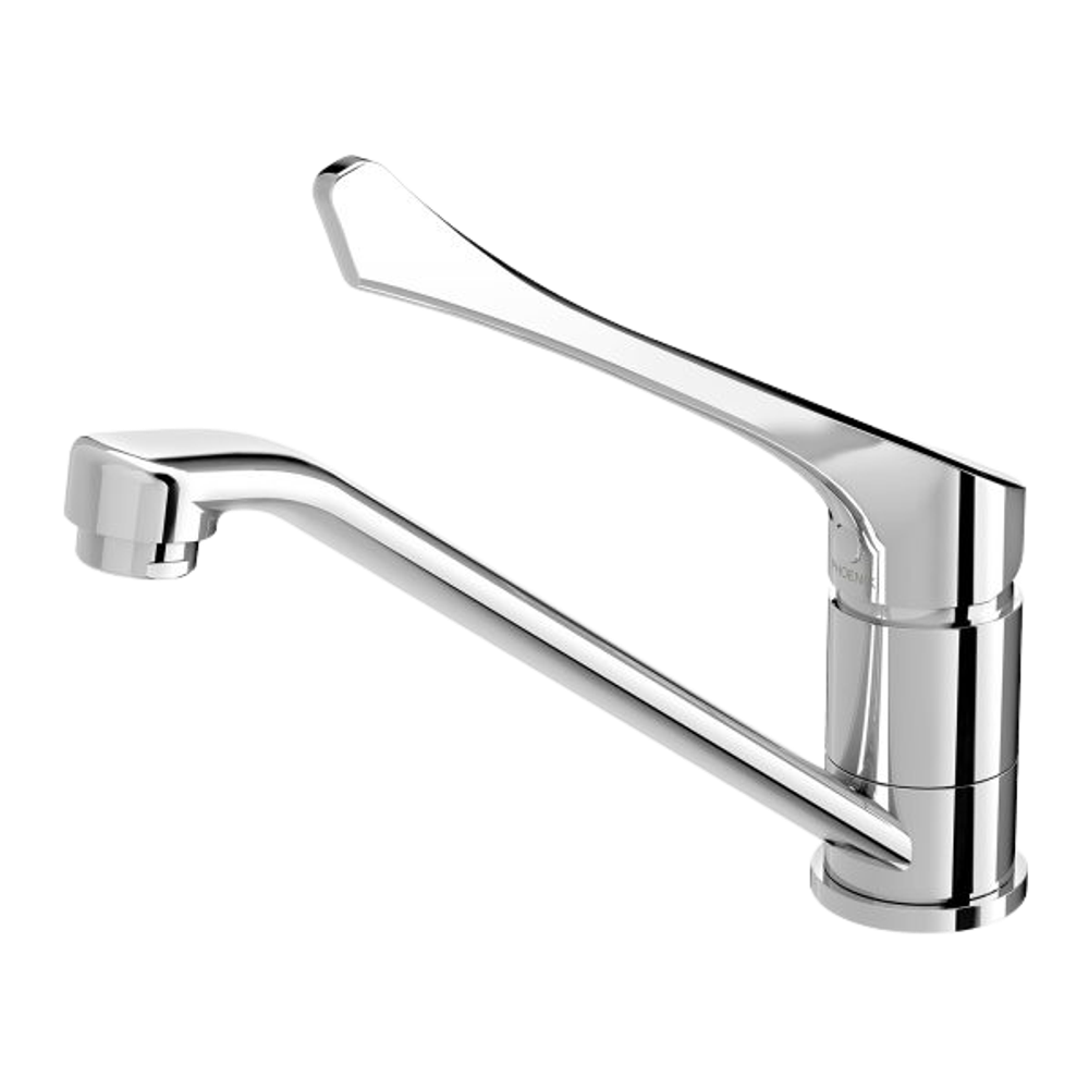 Ivy MKII Extended Handle Swivel Sink Mixer Lead Free 6 Star Chrome