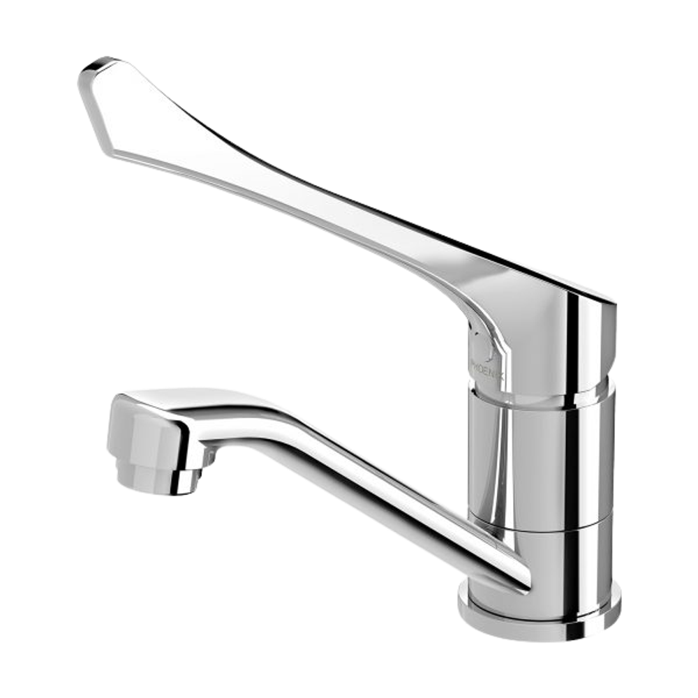 Ivy MKII Extended Handle Swivel Basin Mixer Lead Free 6 Star Chrome