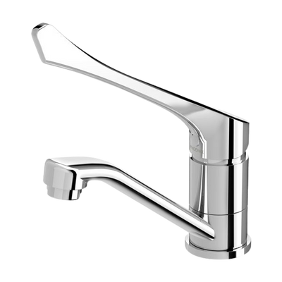 Ivy MKII Extended Handle Swivel Basin Mixer  Chrome