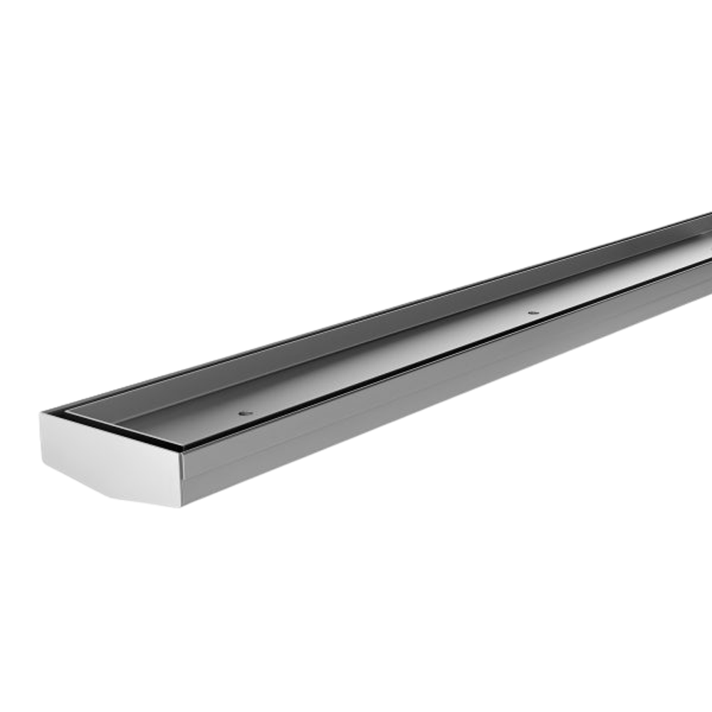 Phoenix V Channel Drain TI 75 x 600mm Outlet 45mm Stainless Steel