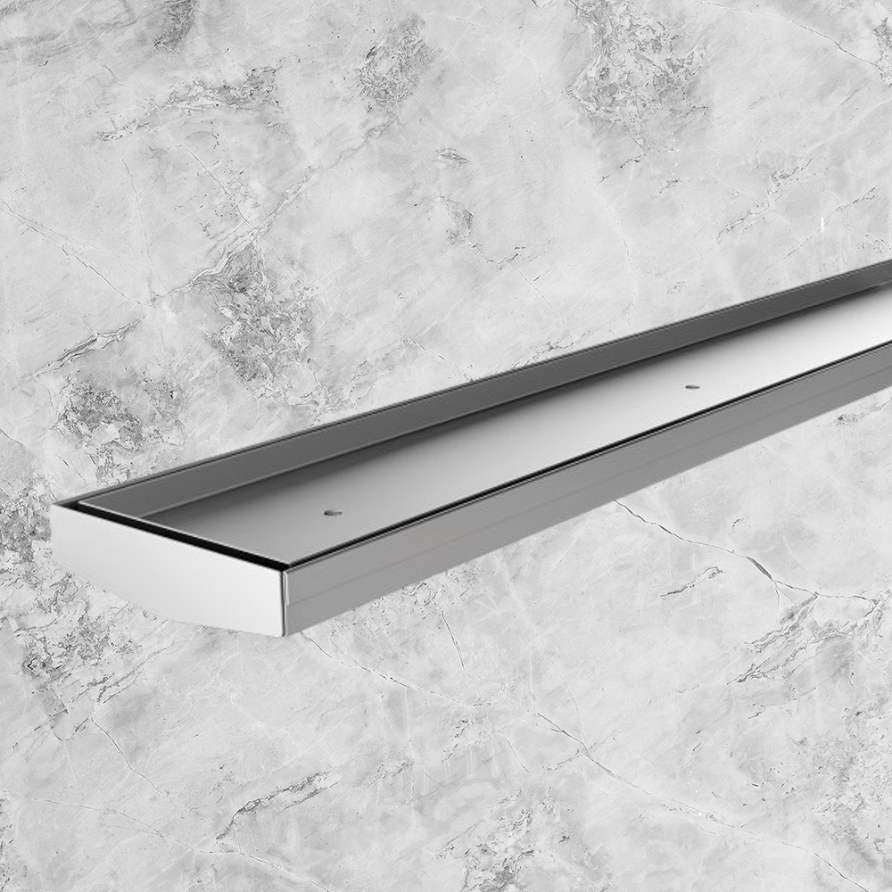 Phoenix V Channel Drain TI 100 x 600mm Outlet 90mm Stainless Steel