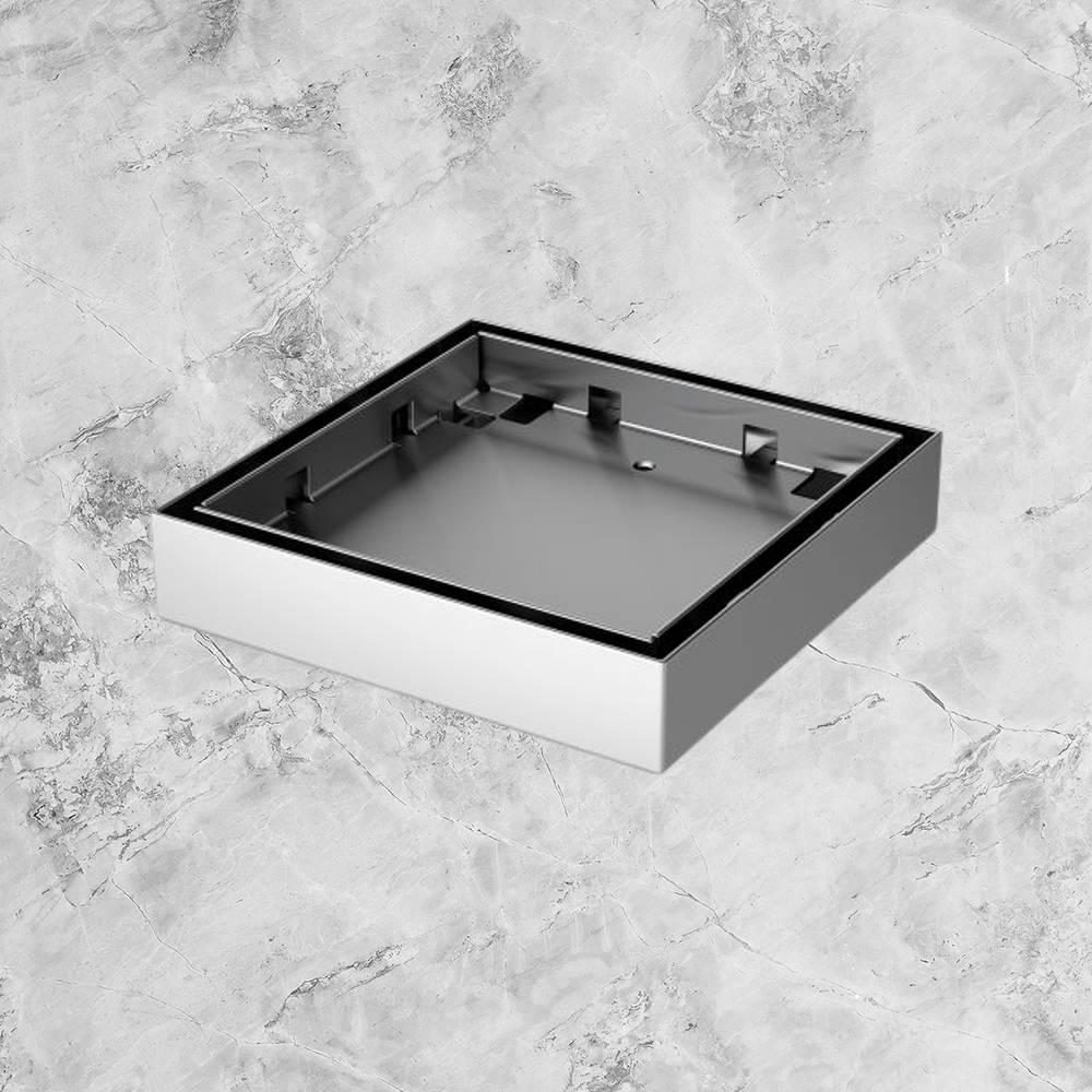 Phoenix Point Drain TI 100mm Outlet 76mm Stainless Steel