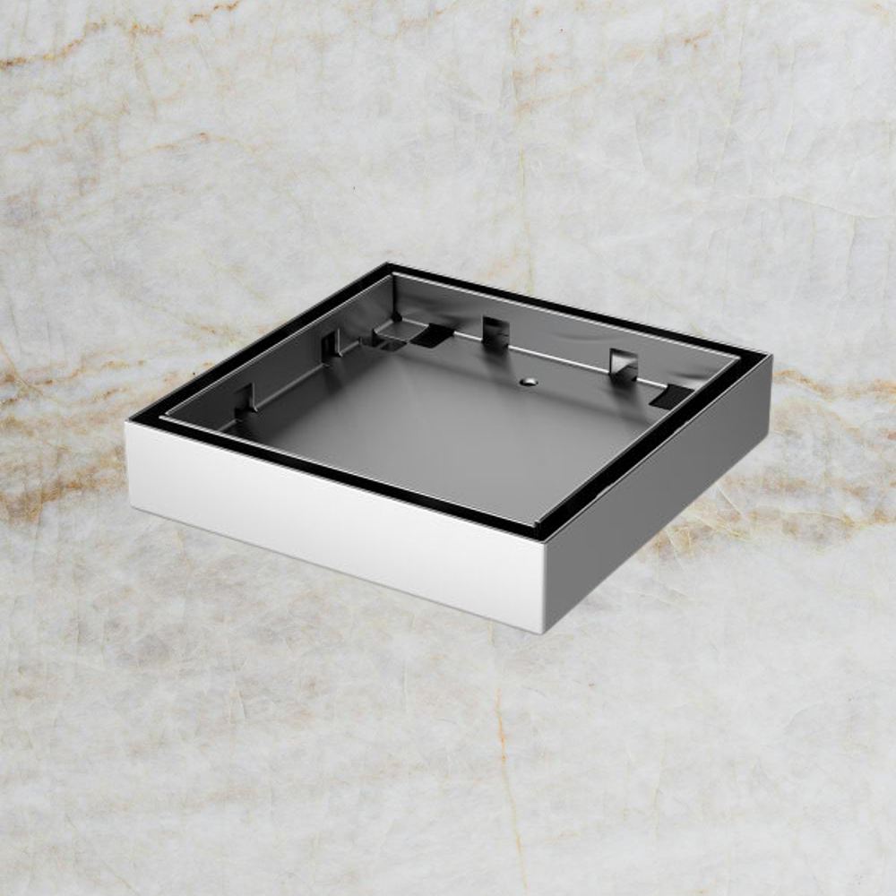 Phoenix Point Drain TI 100mm Outlet 90mm Stainless Steel