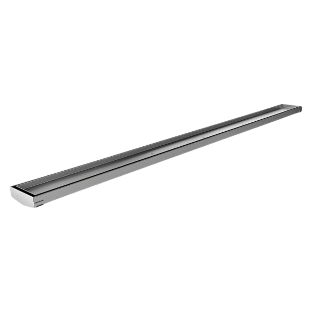 Phoenix V KIT Channel Drain TI 75 x 1215mm Outlet 45mm  Stainless Steel