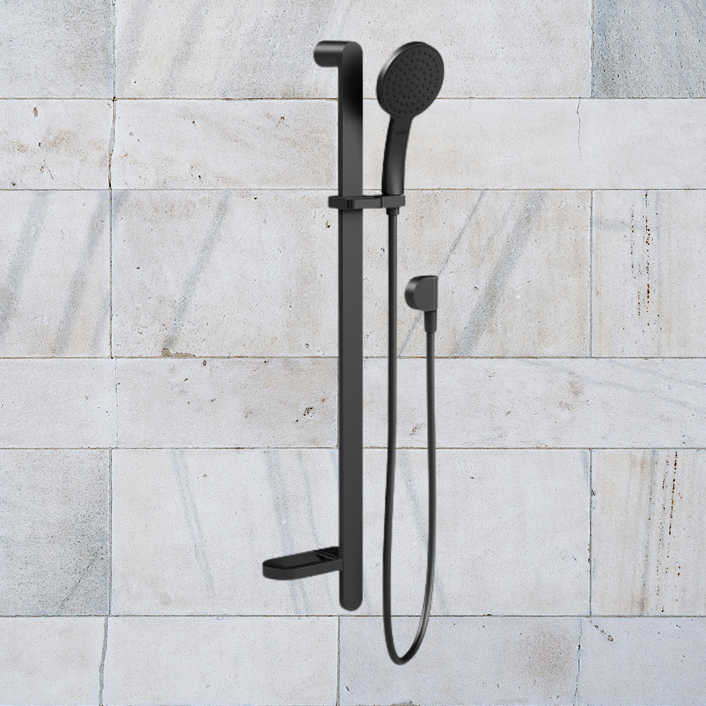 NX Quil Rail Shower Matte Black