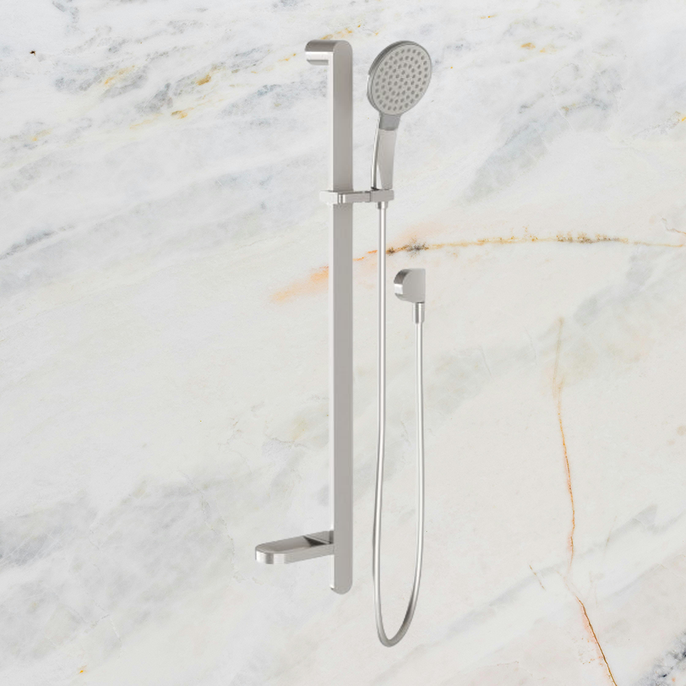 NX Quil Rail Shower Brushed Nickel